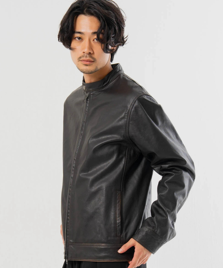JACKROSE(ジャックローズ) |JE-BUFFARO CALF シングル ライダース(MENS)