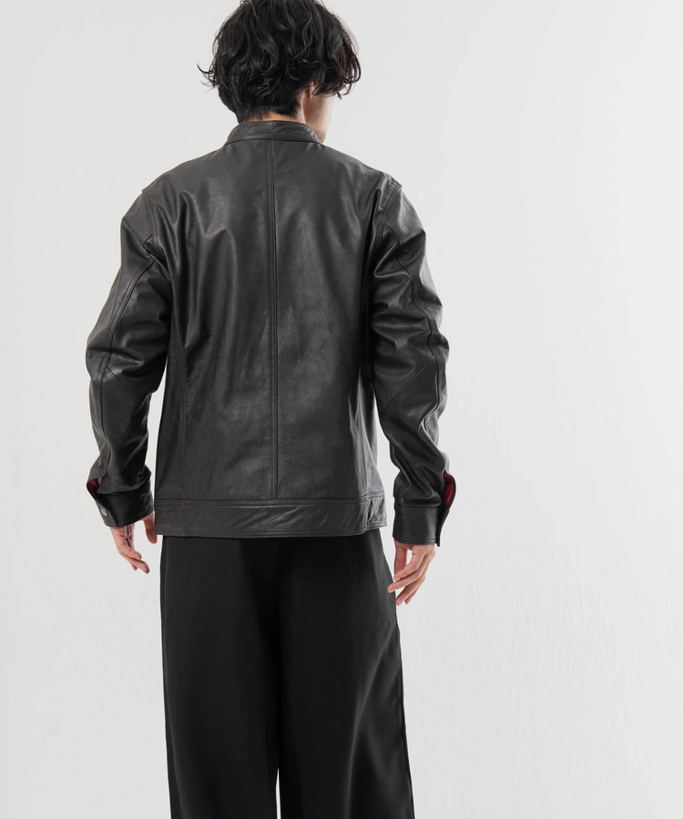 JACKROSE(ジャックローズ) |JE-BUFFARO CALF シングル ライダース(MENS)
