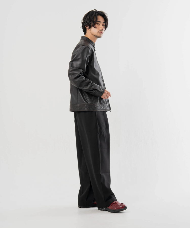 JACKROSE(ジャックローズ) |JE-BUFFARO CALF シングル ライダース(MENS)