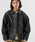 JACKROSE(ジャックローズ) |【SKOOKUM×JACKROSE】 BUFFARO CALF フライト ZIP ブルゾン(MENS)