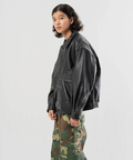 JACKROSE(ジャックローズ) |【SKOOKUM×JACKROSE】 BUFFARO CALF フライト ZIP ブルゾン(MENS)