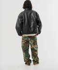 JACKROSE(ジャックローズ) |【SKOOKUM×JACKROSE】 BUFFARO CALF フライト ZIP ブルゾン(MENS)