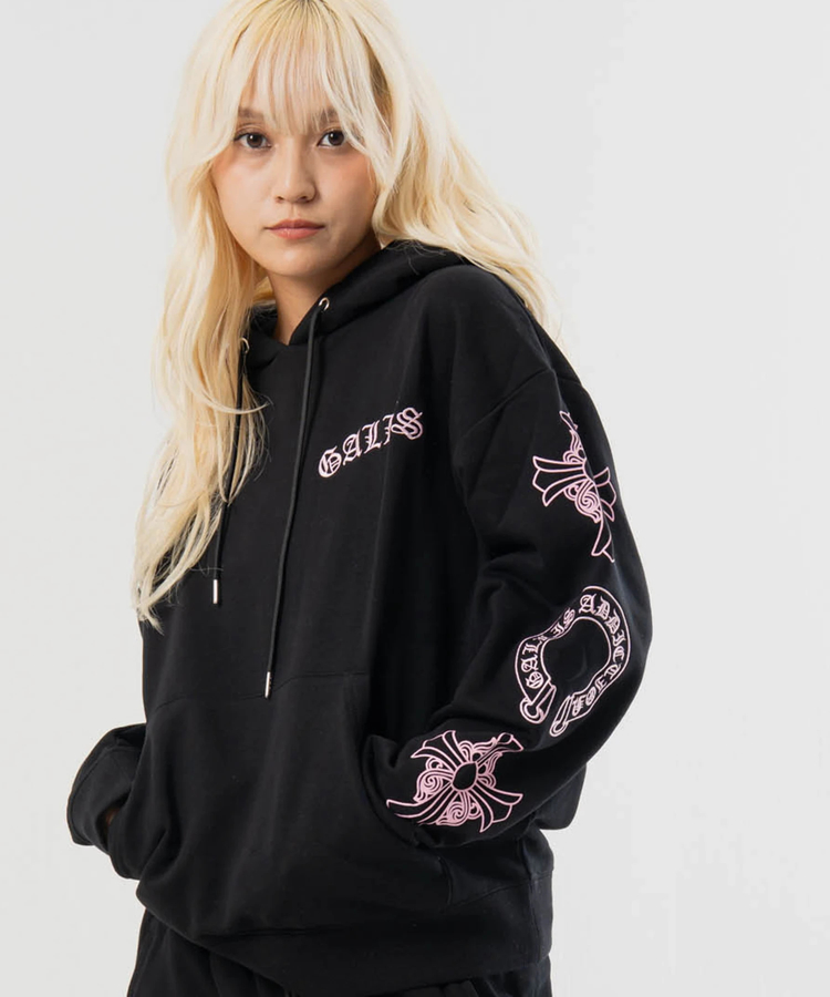 GA Cross 刺繍-Print Hoodie(MENS/WOMENS)｜ファッション通販 SANKO