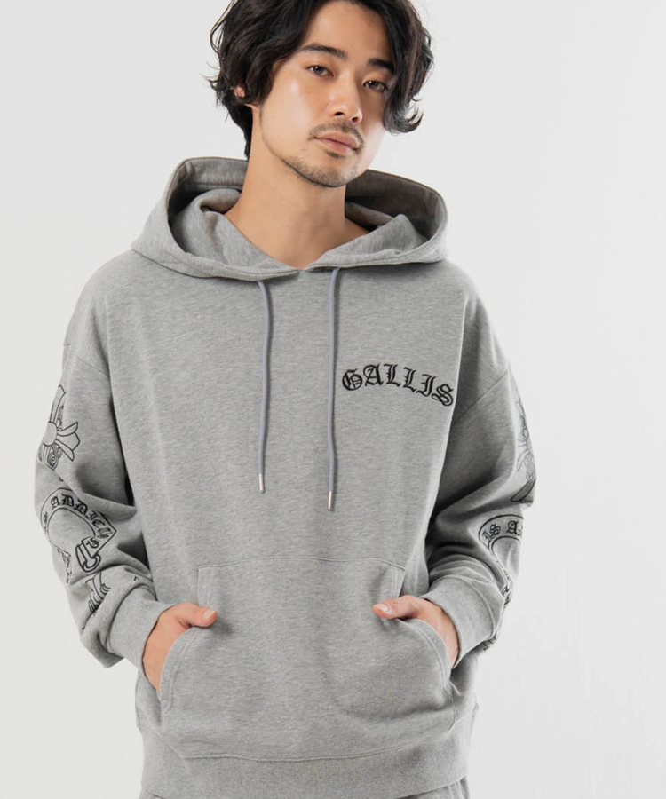 GA Cross 刺繍-Print Hoodie(MENS/WOMENS)｜ファッション通販 SANKO