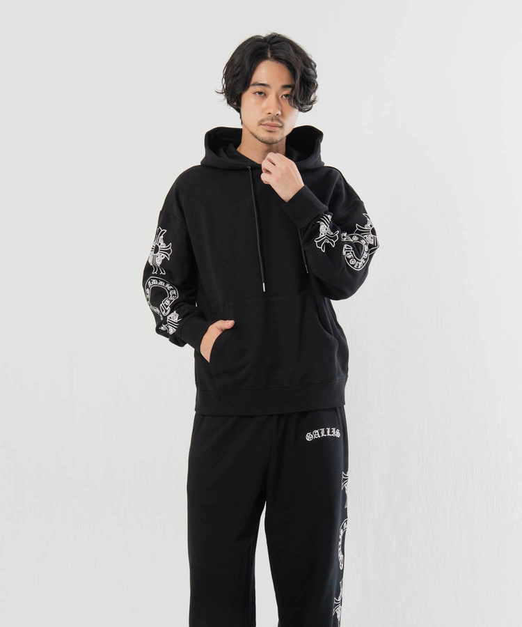 GA Cross 刺繍-Print Hoodie(MENS/WOMENS)｜ファッション通販 SANKO