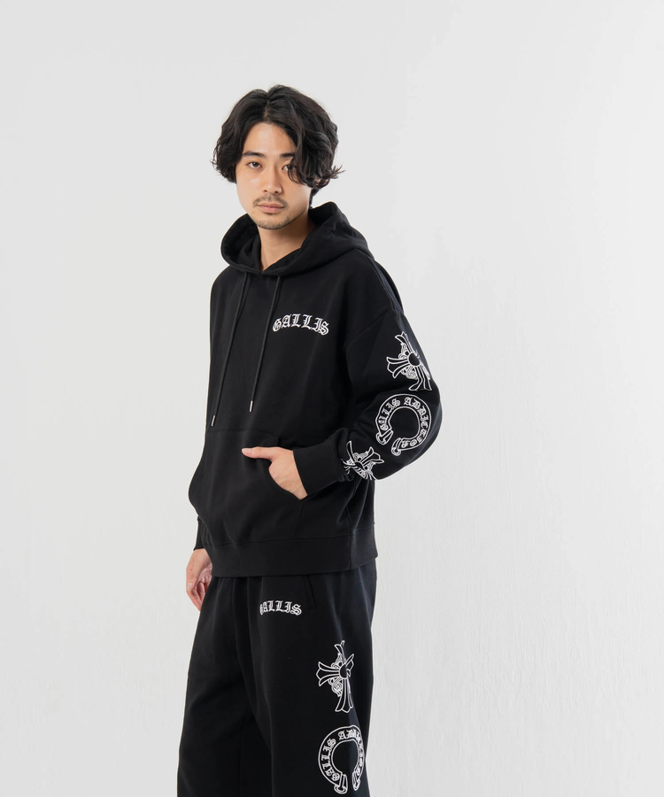 GA Cross 刺繍-Print Hoodie(MENS/WOMENS)｜ファッション通販 SANKO