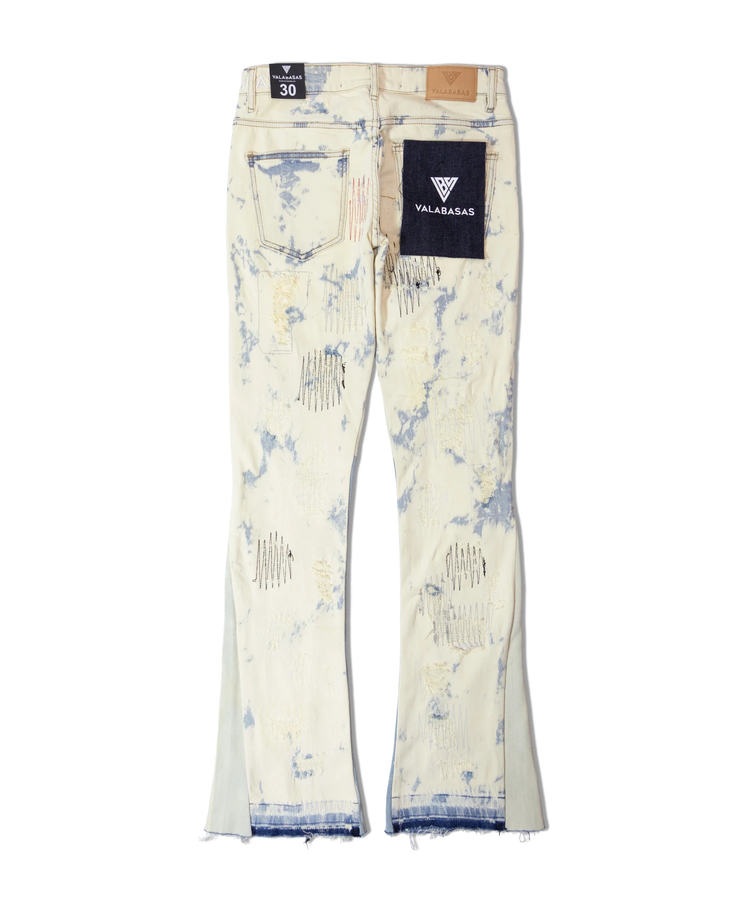 JACKROSE(ジャックローズ) |VALABASAS/ヴァラバサス Shed Stacked Light Bleach Blue(MENS)