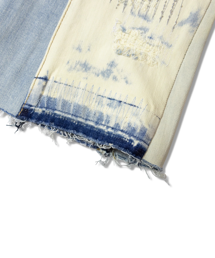 JACKROSE(ジャックローズ) |VALABASAS/ヴァラバサス Shed Stacked Light Bleach Blue(MENS)