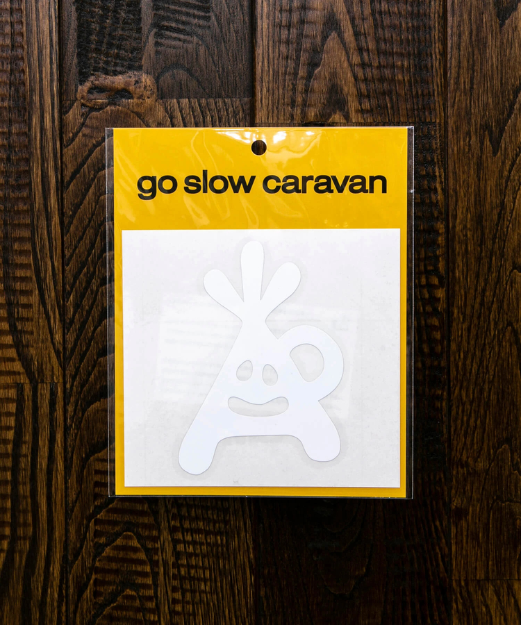 go slow caravan セール ステッカー