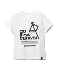go slow caravan(ゴースローキャラバン) |KIDS USA/C 天竺 gsc LOGO コンセプト SS TEE (KIDS)
