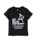go slow caravan(ゴースローキャラバン) |KIDS USA/C 天竺 gsc LOGO コンセプト SS TEE (KIDS)