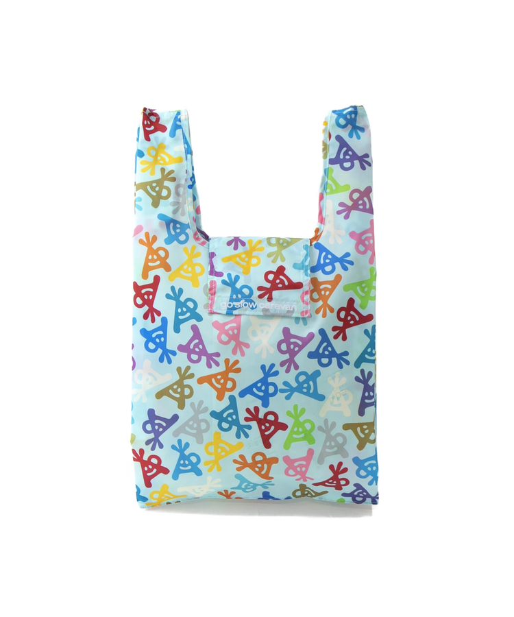go slow caravan(ゴースローキャラバン) |GSC 総柄 ECO TOTE BAG M
