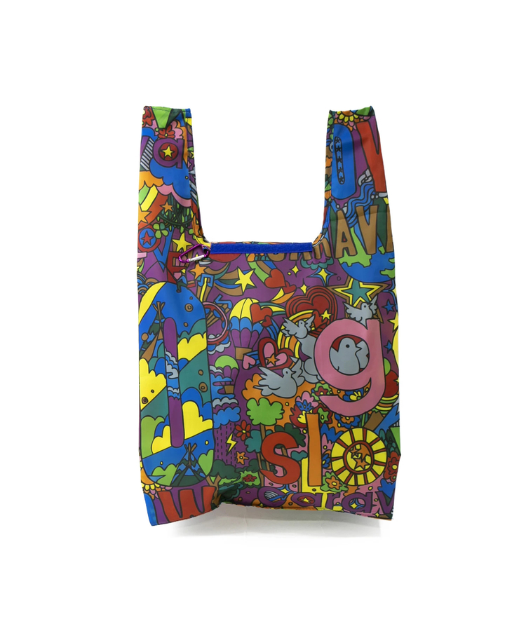 go slow caravan(ゴースローキャラバン) |GSC 総柄 ECO TOTE BAG M