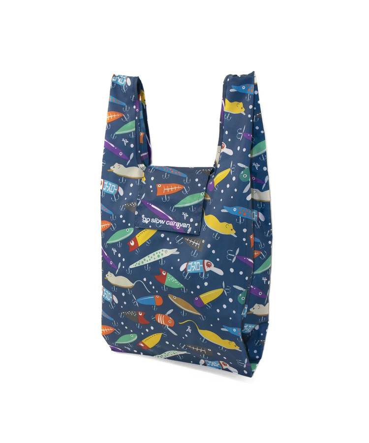 go slow caravan(ゴースローキャラバン) |GSC 総柄 ECO TOTE BAG M