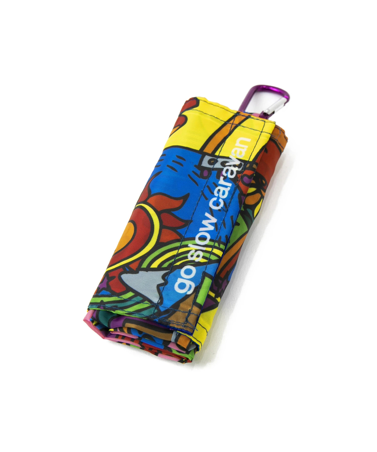 go slow caravan(ゴースローキャラバン) |GSC 総柄 ECO TOTE BAG M