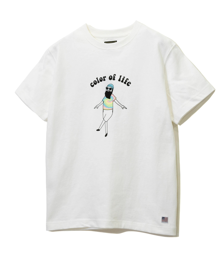 MODEM DESIGN/モデムデザイン USAコットン10ozTEE -タイダイ ...