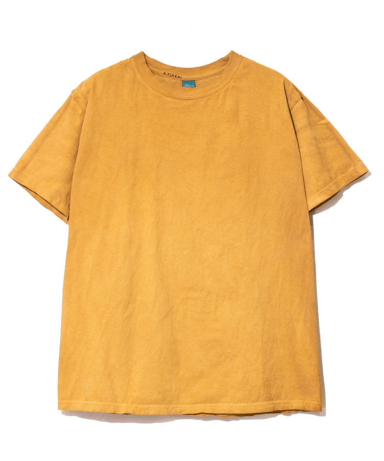 go slow caravan(ゴースローキャラバン) |GOOD ON/グッドオン KOUHEI TERRAI 柿渋弁柄染め S/S TEE (MENS)