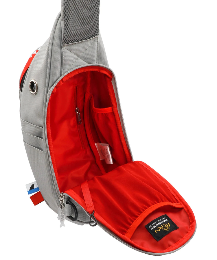 MORN CREATIONS(モーンクリエイションズ) ミミズククラシックバックパック レディース BLK MORN CREATIONS（モーンクリエーションズ） シャークバックパックS