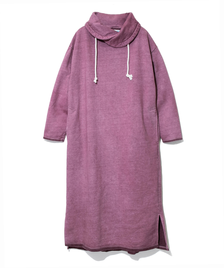 GOOD ON/グッドオン ROLL NECK SWEAT MAXI ONE PIECE (WOMENS