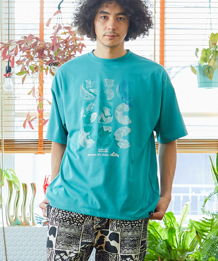 Drymix GSC等高線 BIG TEE (MENS)｜ファッション通販 SANKO BAZAAR 