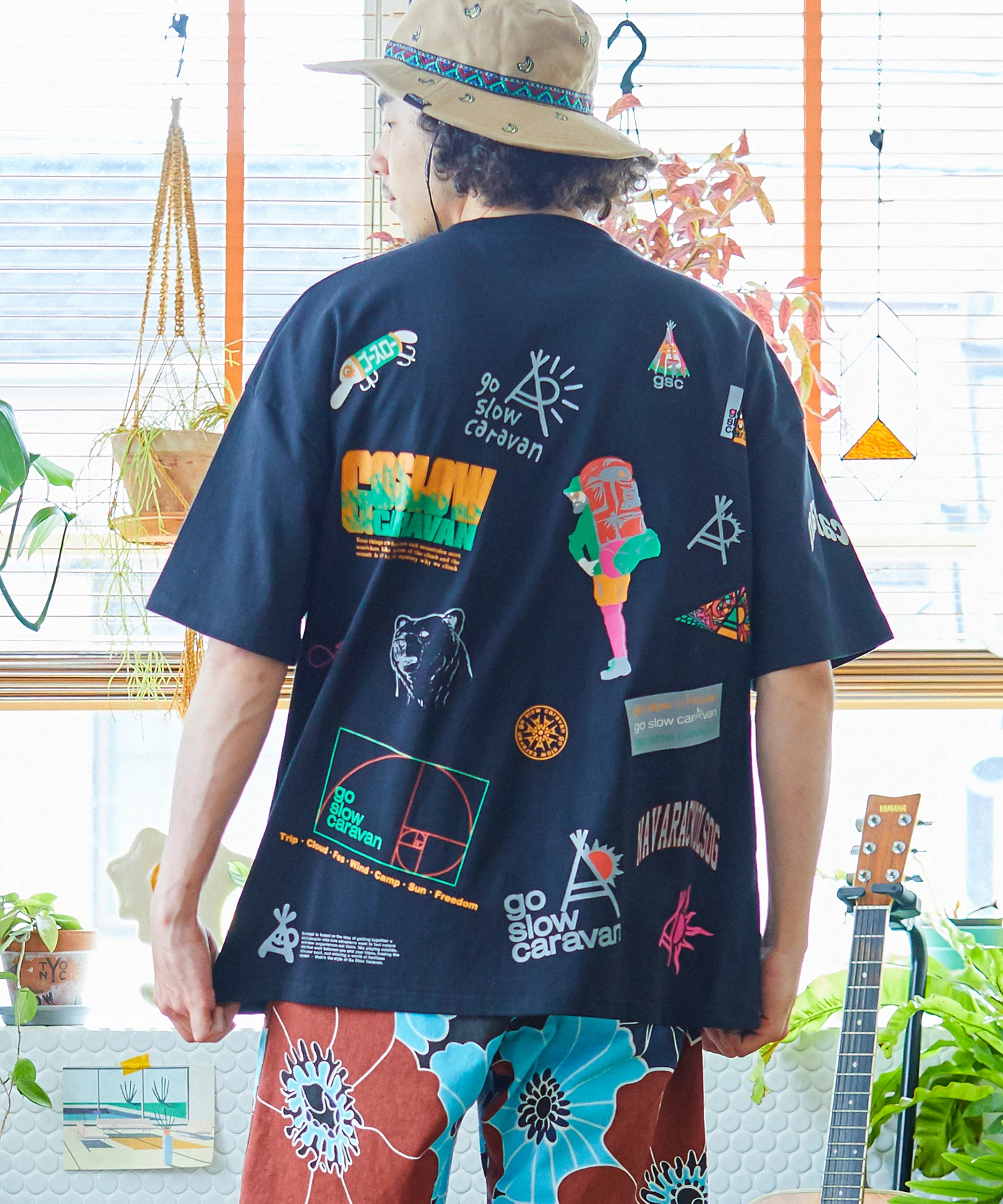 USA/C gsc LOGO 色々バックプリントゆったりTEE vol.2 (MENS