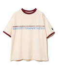 go slow caravan(ゴースローキャラバン) |MOUNTAIN MANIA/マウンテンマニア PRINTED RINGER T-SHIRTS (MENS)