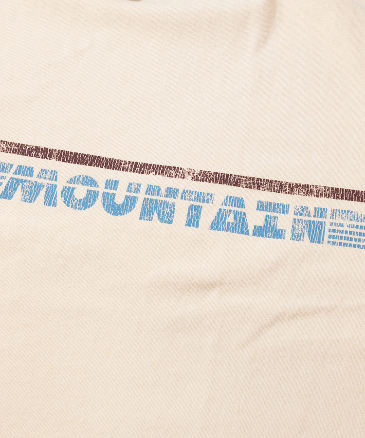 go slow caravan(ゴースローキャラバン) |MOUNTAIN MANIA/マウンテンマニア PRINTED RINGER T-SHIRTS (MENS)