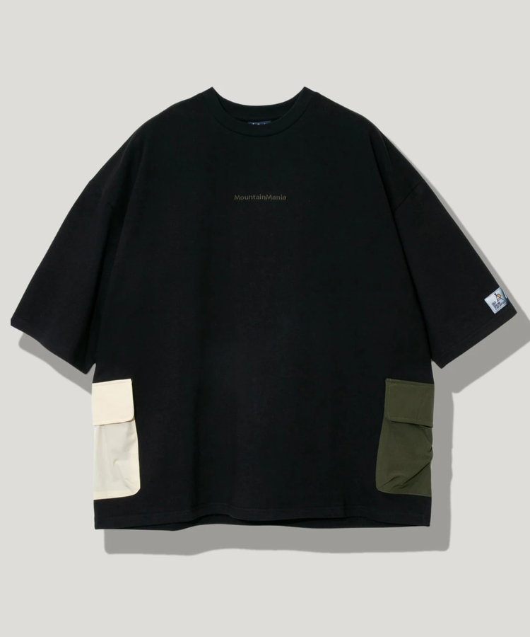 go slow caravan(ゴースローキャラバン) |【GSC別注】MOUNTAIN MANIA/マウンテンマニア x GSC SHORT SLEEVE TEE SIDE POCKET (MENS)