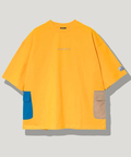 go slow caravan(ゴースローキャラバン) |【GSC別注】MOUNTAIN MANIA/マウンテンマニア x GSC SHORT SLEEVE TEE SIDE POCKET (MENS)