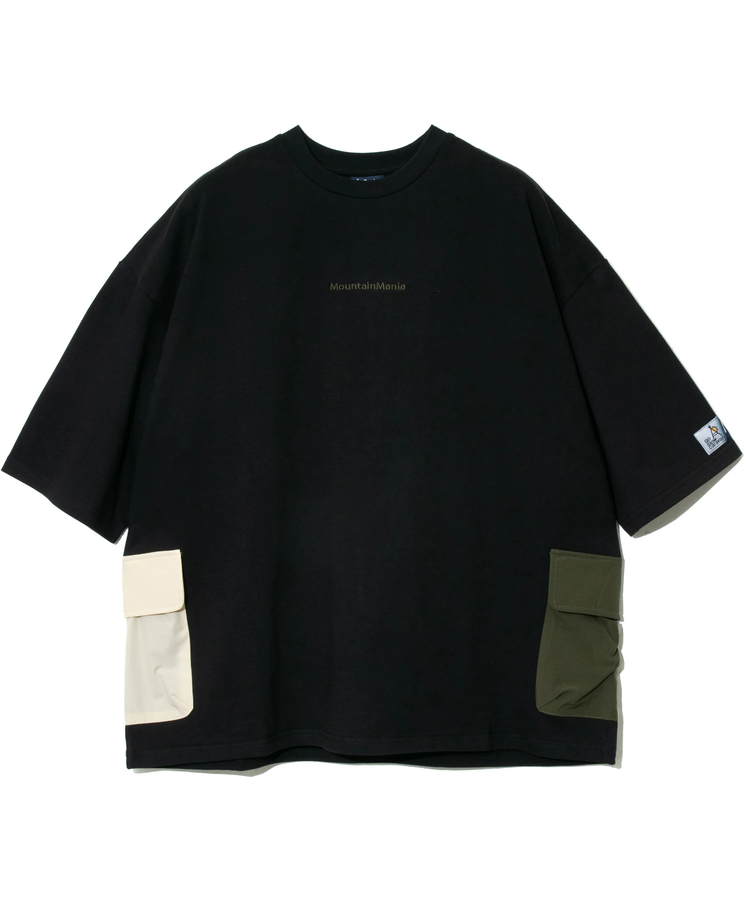 go slow caravan(ゴースローキャラバン) |【GSC別注】MOUNTAIN MANIA/マウンテンマニア x GSC SHORT SLEEVE TEE SIDE POCKET (MENS)