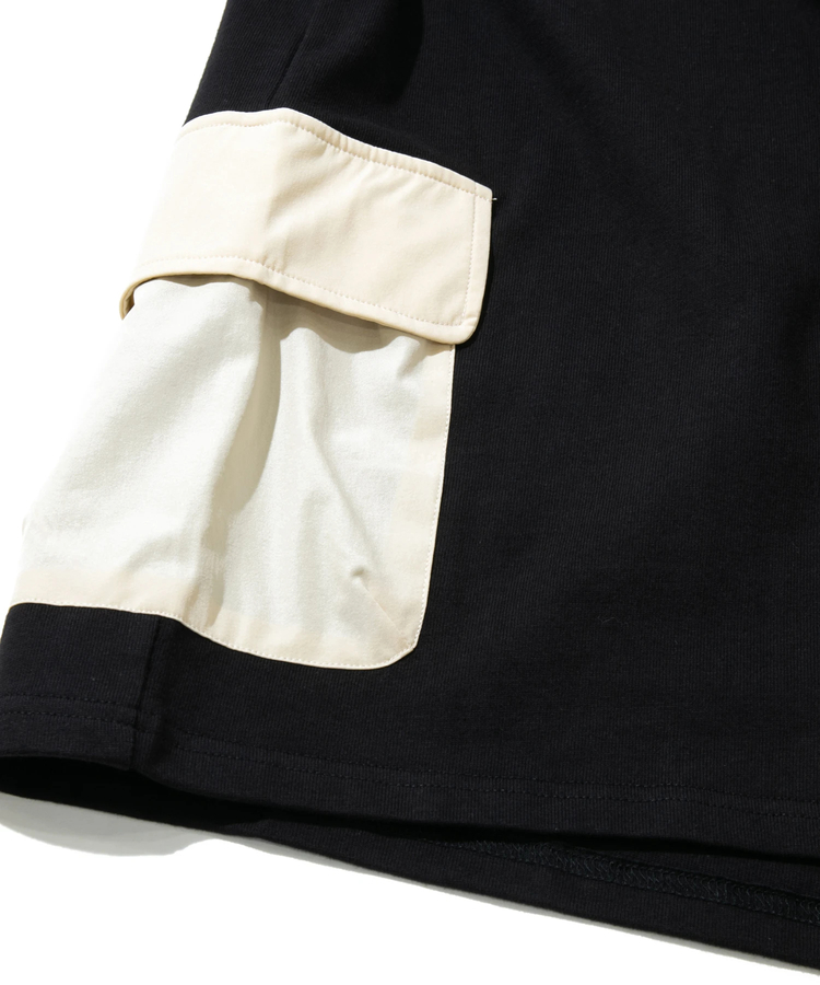 go slow caravan(ゴースローキャラバン) |【GSC別注】MOUNTAIN MANIA/マウンテンマニア x GSC SHORT SLEEVE TEE SIDE POCKET (MENS)