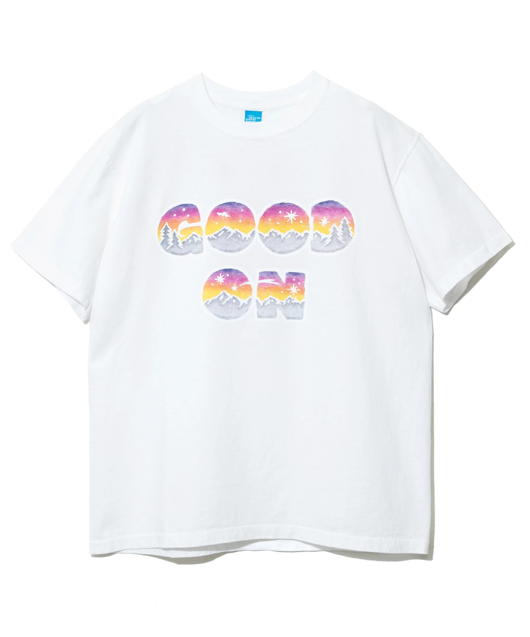 go slow caravan(ゴースローキャラバン) |GOOD ON/グッドオン BATIK GOOD ON S/S TEE (MENS)