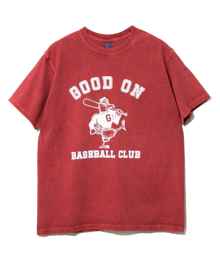 go slow caravan(ゴースローキャラバン) |GOOD ON/グッドオン BASEBALL CLUB S/S TEE (MENS)