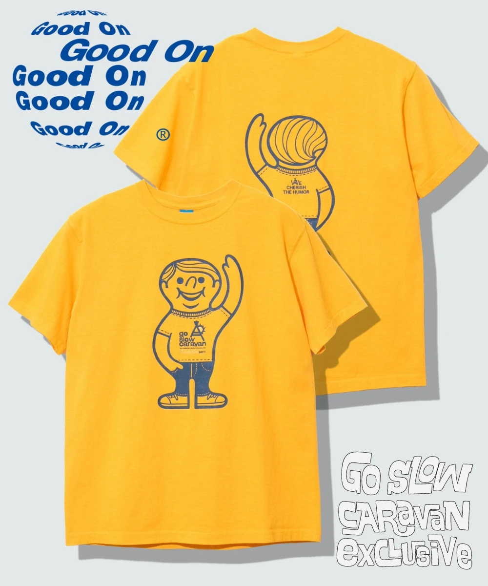 GSC別注】GOOD ON/グッドオン GOOD ON BOY x GSC S/S CREW TEE (MENS