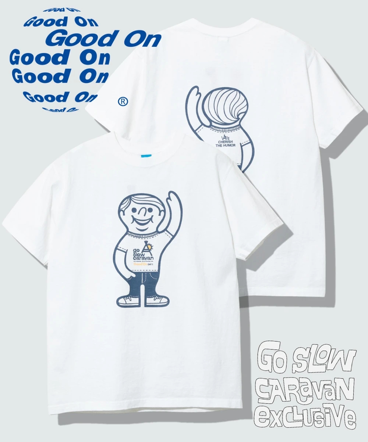 GSC別注】GOOD ON/グッドオン GOOD ON BOY x GSC S/S CREW TEE (MENS