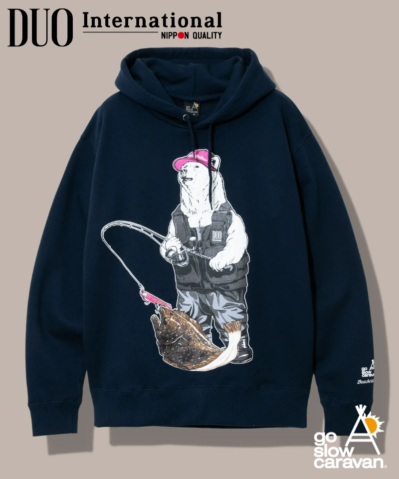 DUOxgsc ヒラメクマ パーカー (MENS)｜ファッション通販 SANKO