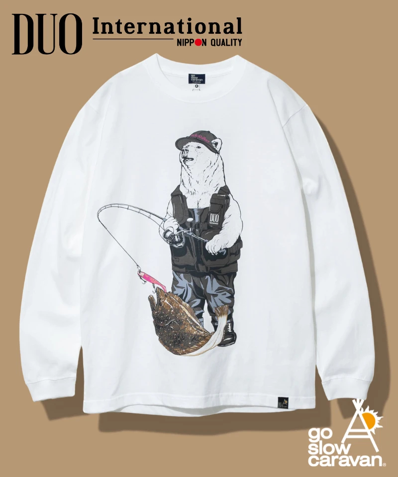 DUOxgsc ヒラメクマ ロングスリーブTEE (MENS)｜ファッション通販