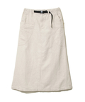 go slow caravan(ゴースローキャラバン) |LINEN/COTTON脇ポケスカート (WOMENS)