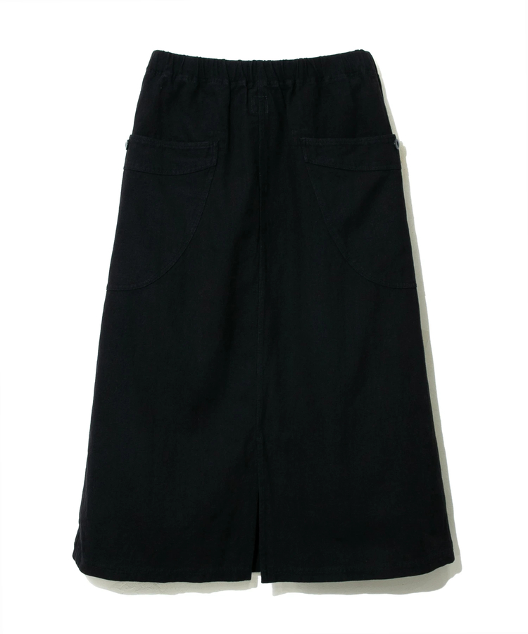 go slow caravan(ゴースローキャラバン) |LINEN/COTTON脇ポケスカート (WOMENS)