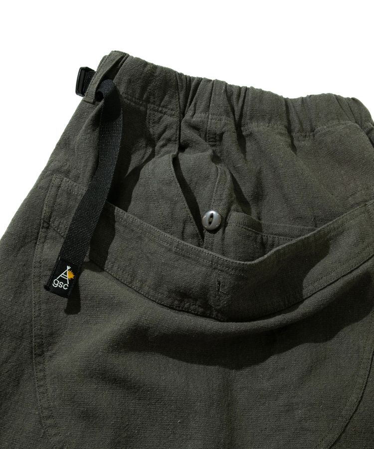 go slow caravan(ゴースローキャラバン) |LINEN/COTTON脇ポケスカート (WOMENS)
