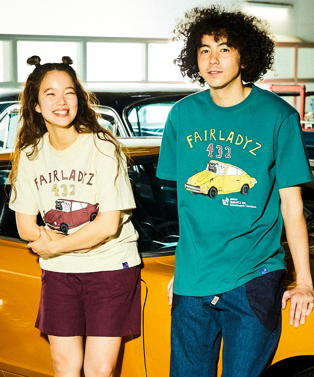 【NISSAN×go slow caravan】USA/C フェアレディZ 432 TEE (MENS)