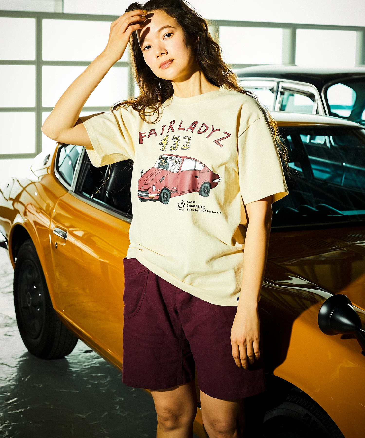 【NISSAN×go slow caravan】USA/C フェアレディZ 432 TEE (MENS)