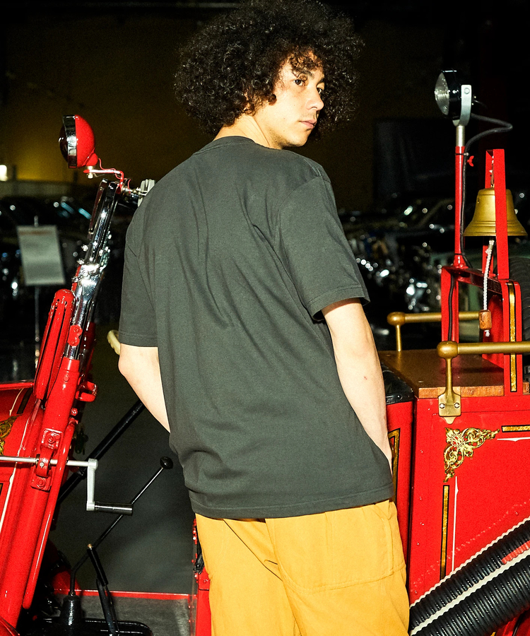 go slow caravan(ゴースローキャラバン) |消防士クマ TEE (MENS)