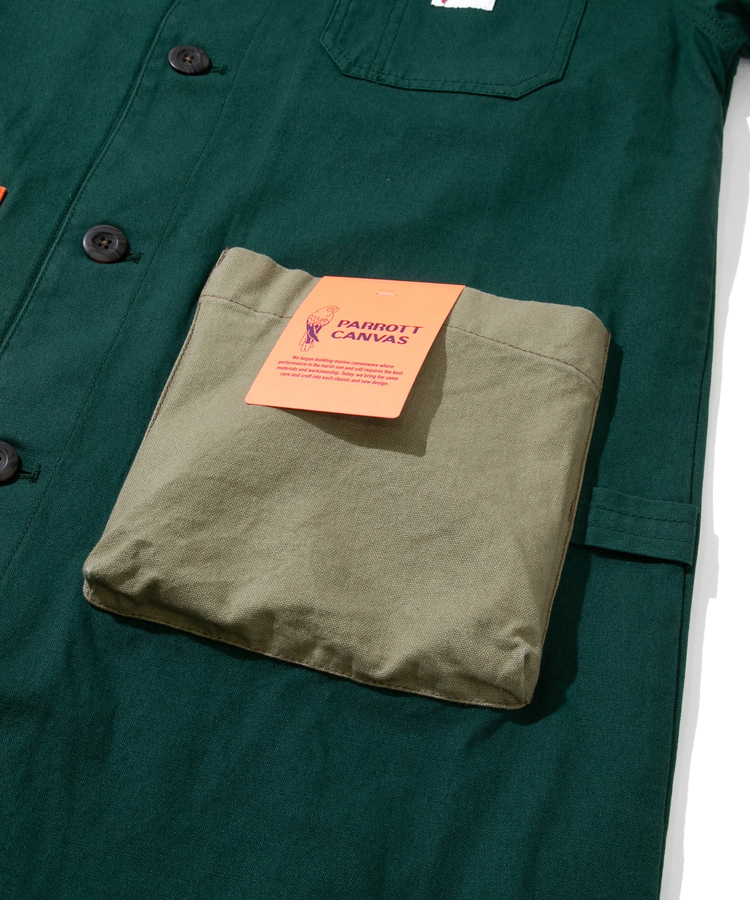 go slow caravan(ゴースローキャラバン) |【GSC別注】PARROTT CANVAS/パロットキャンバス KINSTON DUSTER COAT (MENS)
