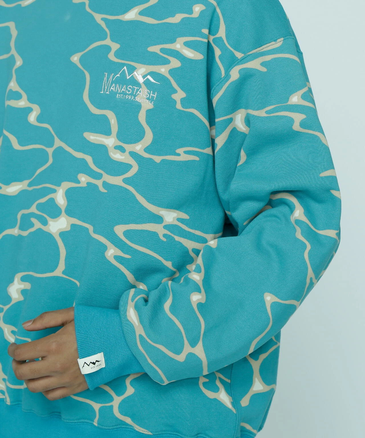 MANASTASH/マナスタッシュ LITHIUM CREWNECK SWEAT (MENS