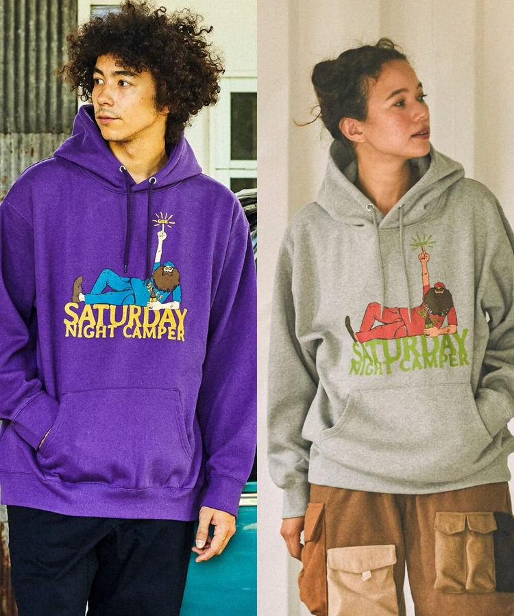 eco lead SATURDAY NIGHT CAMPER フーディー (MENS)｜ファッション通販