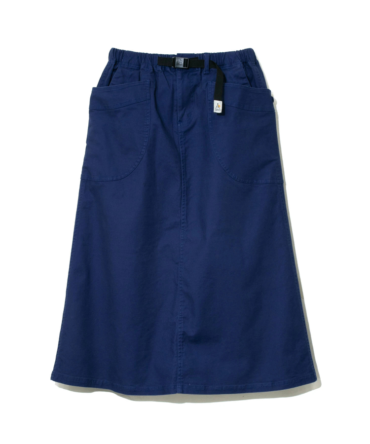 go slow caravan(ゴースローキャラバン) | ストレッチキャンバス脇ポケスカート (WOMENS)