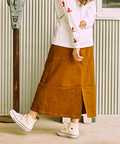 go slow caravan(ゴースローキャラバン) | ストレッチキャンバス脇ポケスカート (WOMENS)