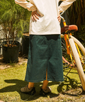 go slow caravan(ゴースローキャラバン) | ストレッチキャンバス脇ポケスカート (WOMENS)
