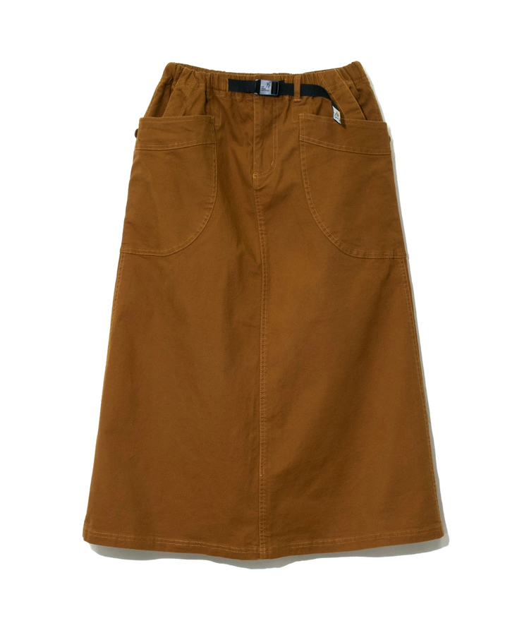 go slow caravan(ゴースローキャラバン) | ストレッチキャンバス脇ポケスカート (WOMENS)